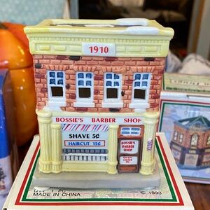 American Landmarks Collection Home Town America Bossie’s Barber Shop Vintage